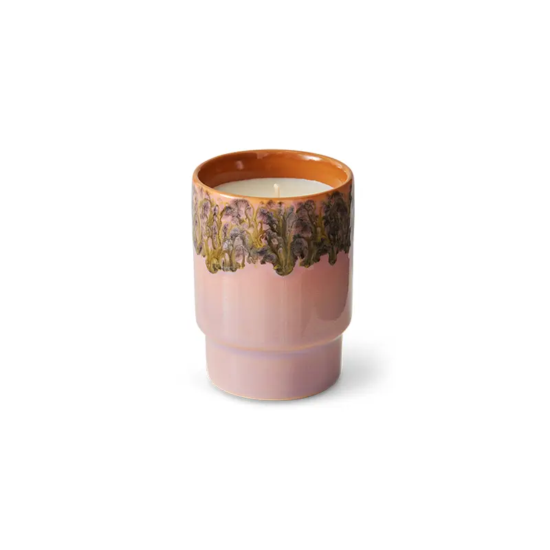 Hkliving 70s ceramics - Small scented candle Miami
