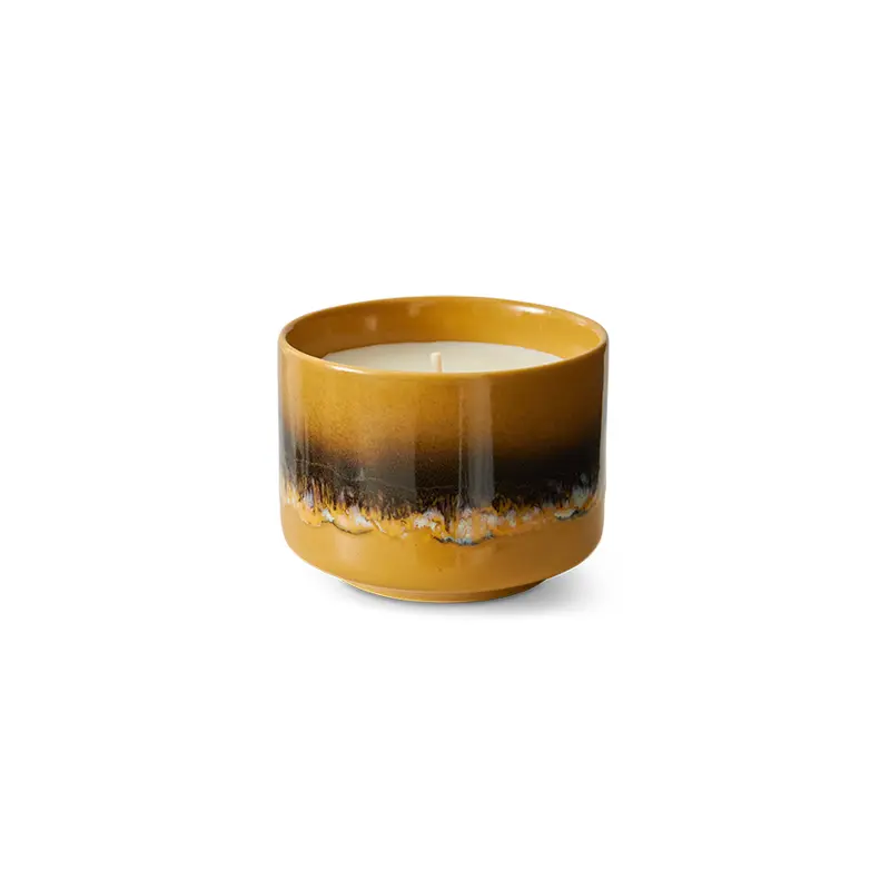 Hkliving 70s ceramics - Small scented candle Valencia