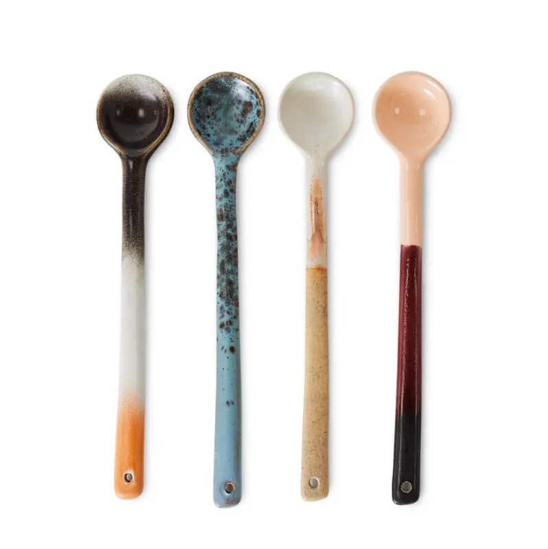 Hkliving 70s ceramics - Spoons breeze L (set of 4)