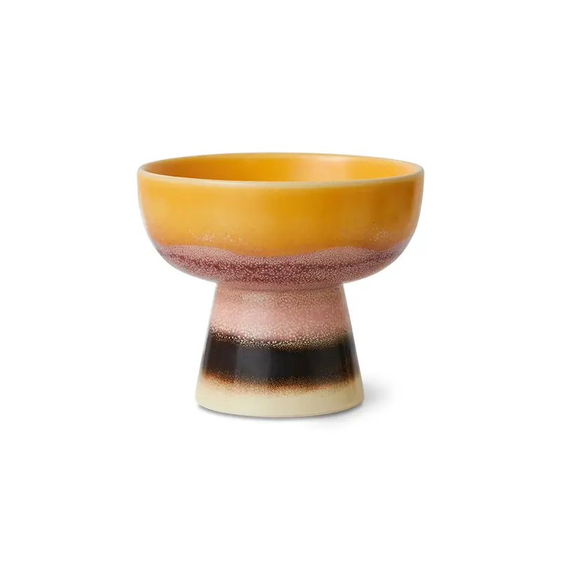 Hkliving 70s ceramics - Tapas bowl on base Sunshade