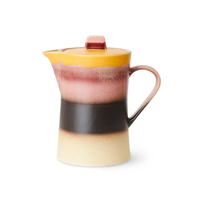Hkliving 70s ceramics - Tea pot Sunset