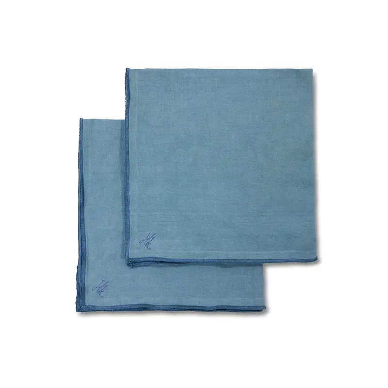Hkliving Ease napkins set van 2 - Mist blue