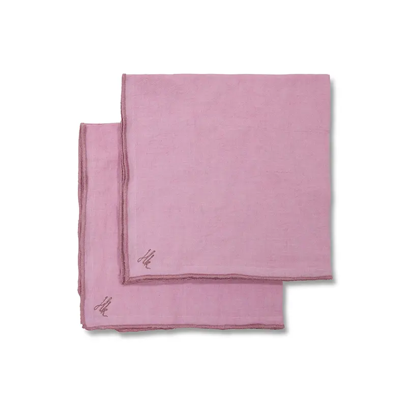 Hkliving Ease napkins set van 2 - Rosette