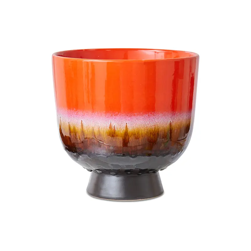 Hkliving Retro flower pot - Cherry red