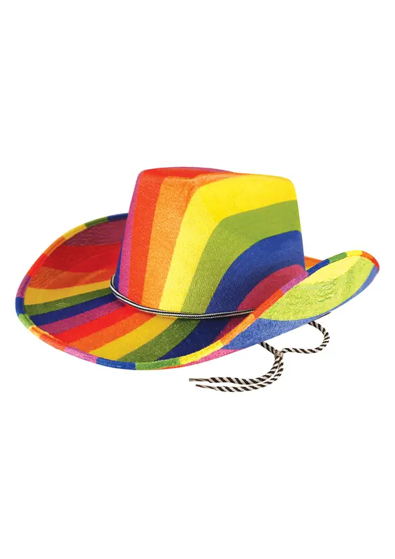 Hoed cowboy regenboog