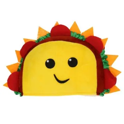 Hoed taco meerkleurig
