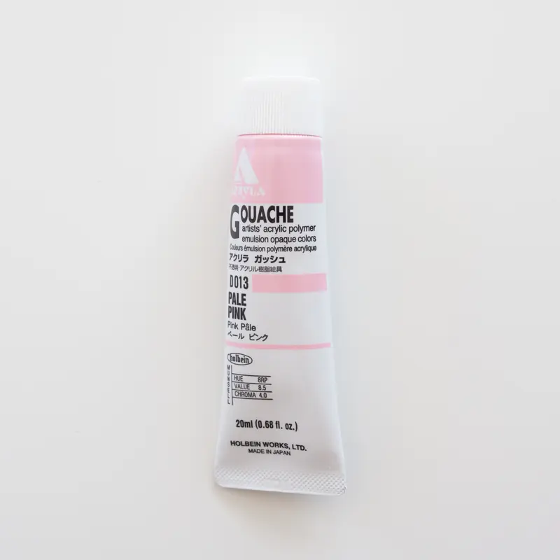 Holbein Acryla Gouache D013 A 'Pale Pink'