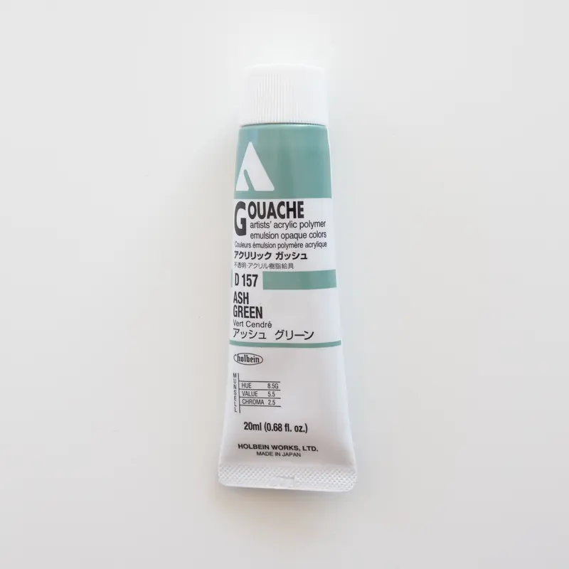 Holbein Acryla Gouache D157 A 'Ash Green'