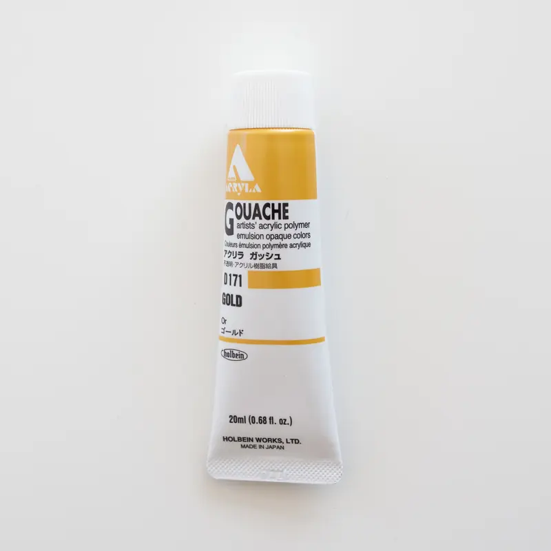 Holbein Acryla Gouache D171 C 'Gold'
