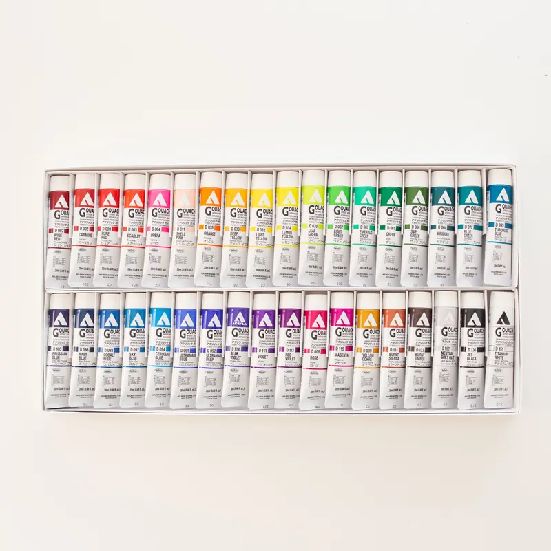 Holbein Acryla Gouache set 36