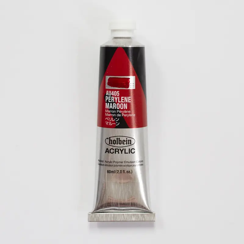 Holbein Acrylic Heavy body AU405 Perylene Maroon C 60ml