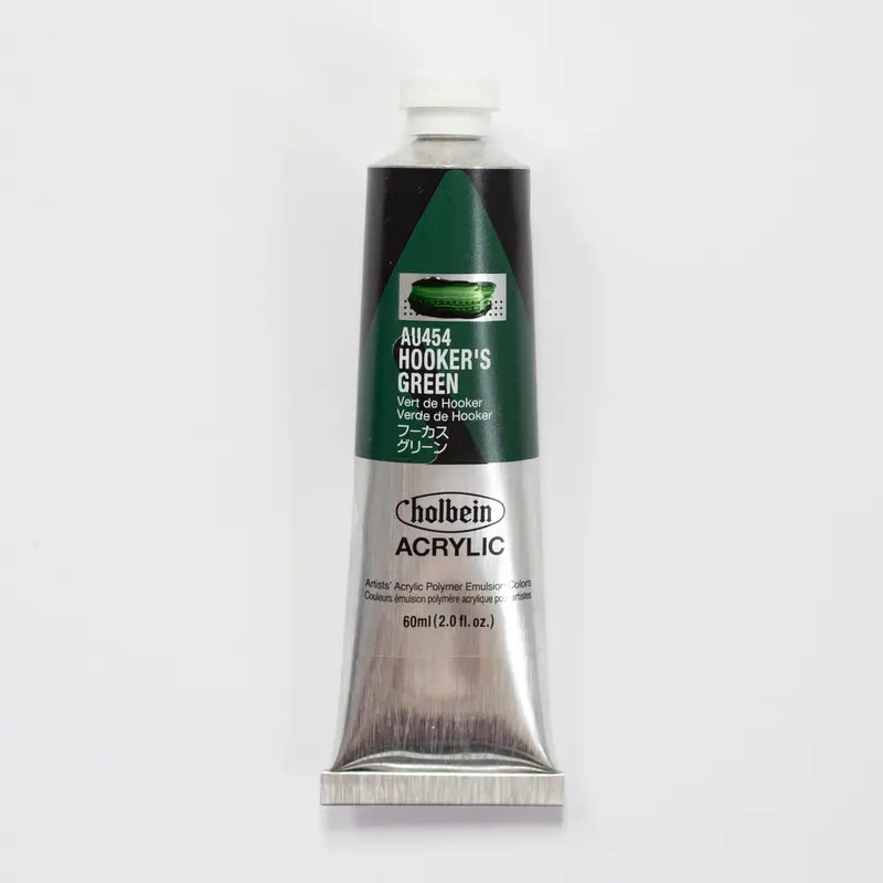 Holbein Acrylic Heavy body AU454 Hooker's Green B 60ml