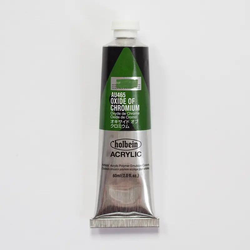 Holbein Acrylic Heavy body AU465 Oxide of Chromium C 60ml