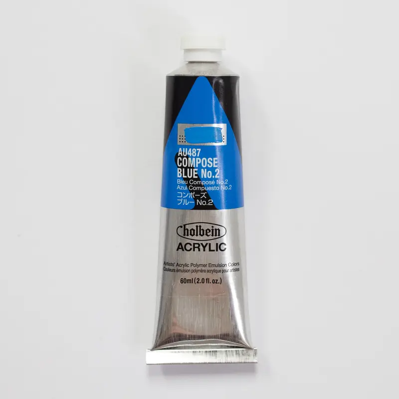 Holbein Acrylic Heavy body AU487 Compose Blue 2 B 60ml