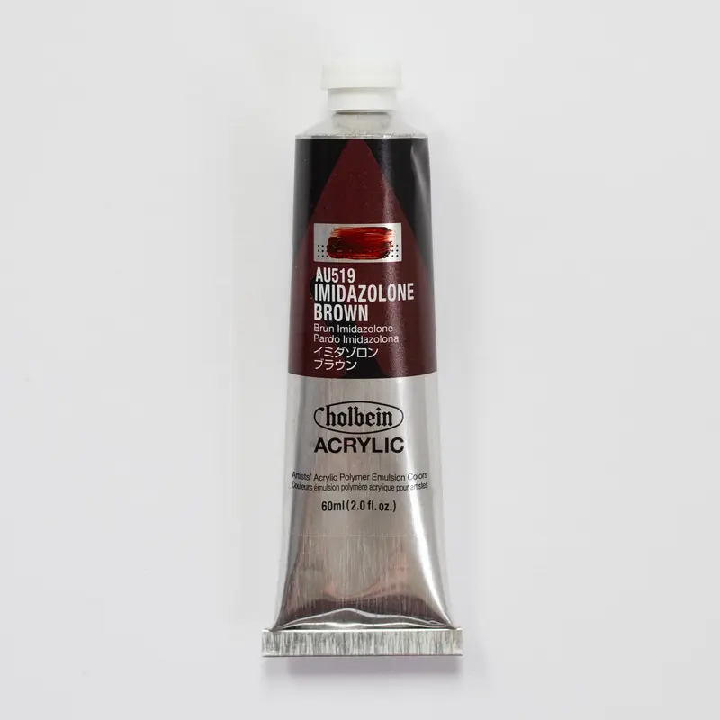 Holbein Acrylic Heavy body AU519 Imidazolone Brown C 60ml