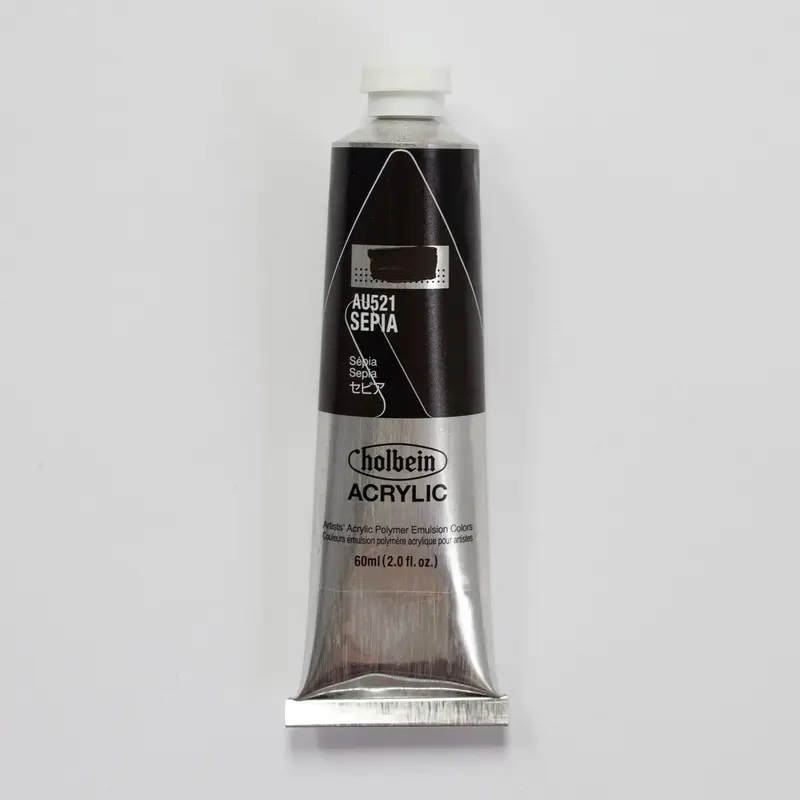 Holbein Acrylic Heavy body AU521 Sepia B 60ml