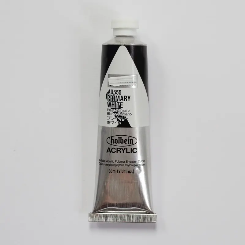 Holbein Acrylic Heavy body AU555 Primary White B 60ml