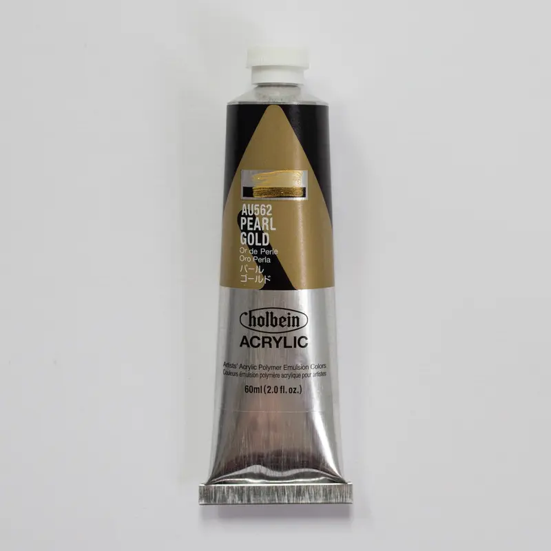Holbein Acrylic Heavy body AU562 Pearl Gold D 60ml