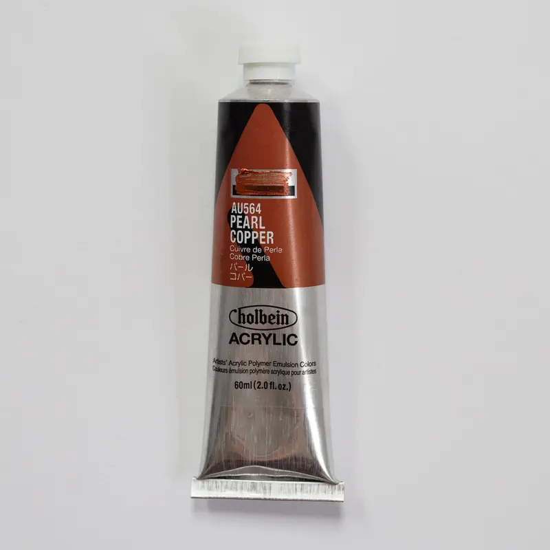 Holbein Acrylic Heavy body AU564 Pearl Copper D 60ml