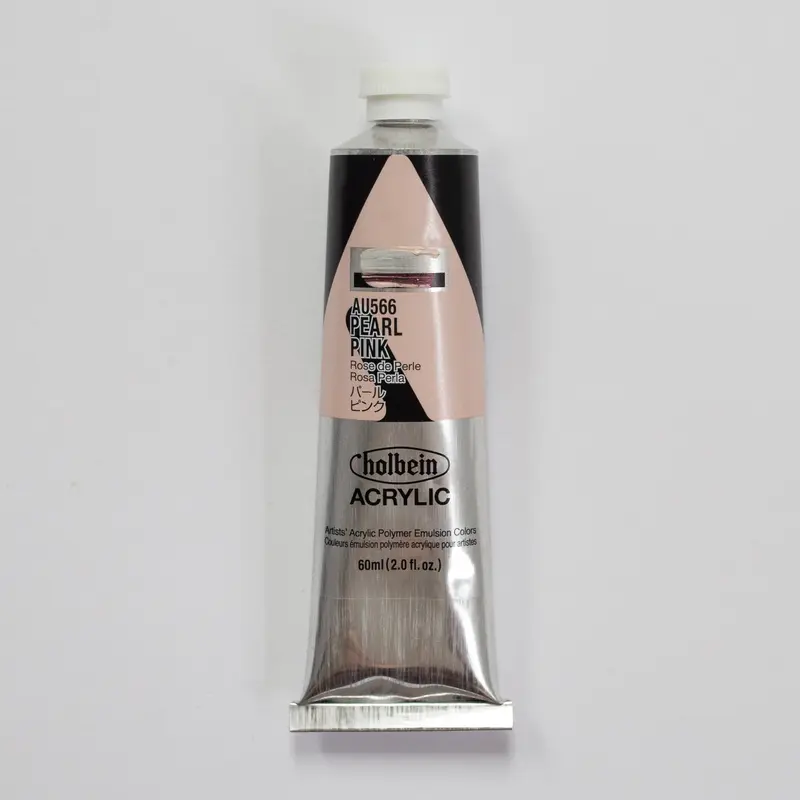 Holbein Acrylic Heavy body AU566 Pearl Pink D 60ml
