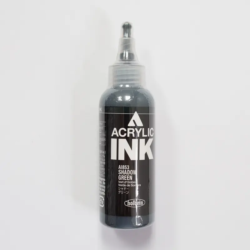 Holbein Acrylic Ink AI853 Shadow Green D 100ml