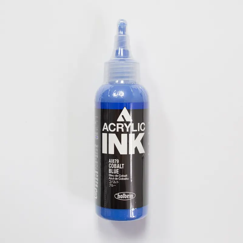 Holbein Acrylic Ink AI879 Cobalt Blue E 100ml