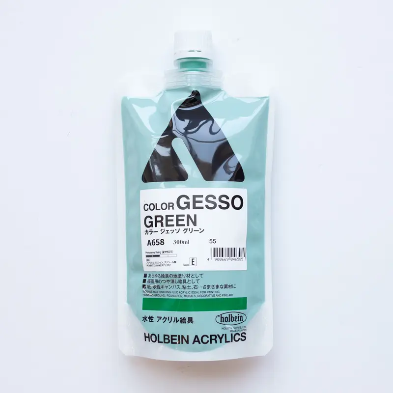 Holbein Acrylics Color Gesso A658 Green E