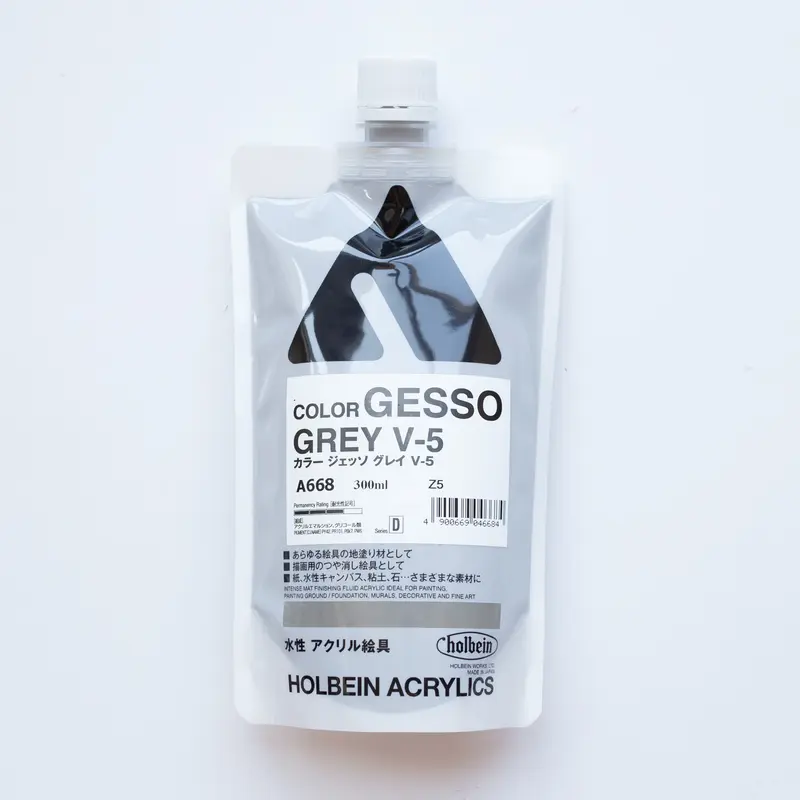 Holbein Acrylics Color Gesso A668 Grey 5 D