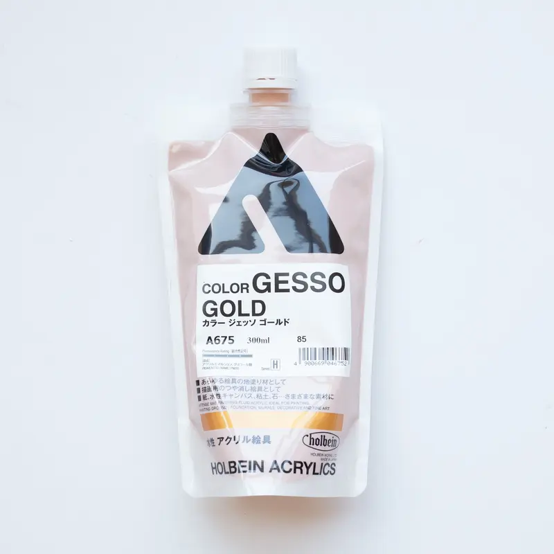 Holbein Acrylics Color Gesso A675 Gold H
