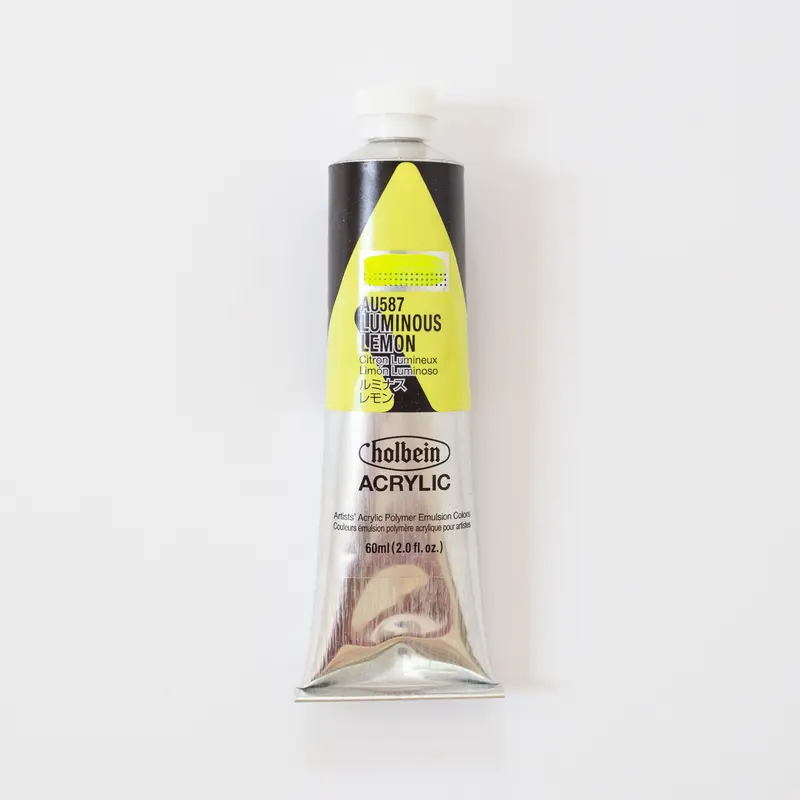 Holbein Acrylics Luminous Lemon AU587