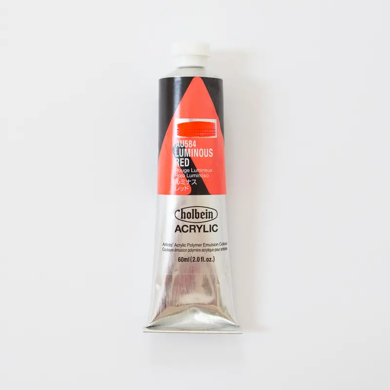 Holbein Acrylics Luminous Red AU584