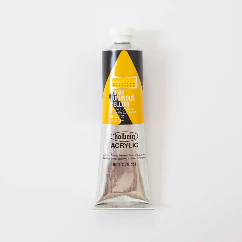 Holbein Acrylics Luminous Yellow AU586