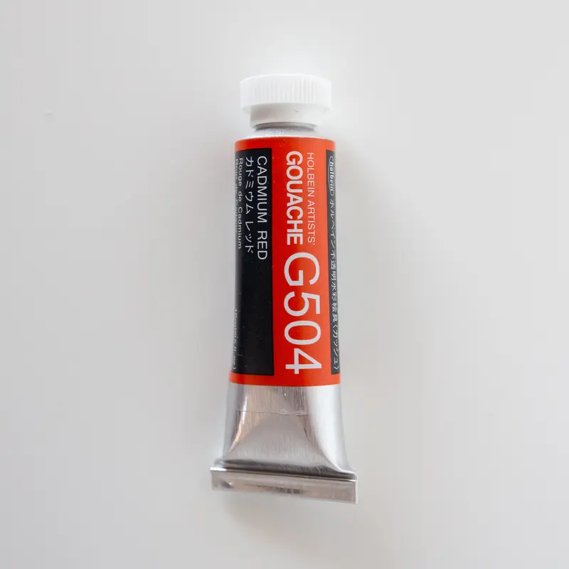 Holbein Artists' Gouache G504 'Cadmium Red' E