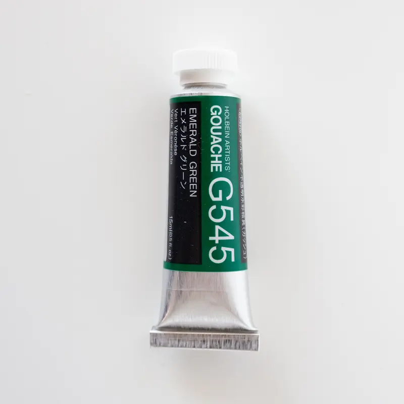 Holbein Artists' Gouache G545 'Emerald Green Nova' A