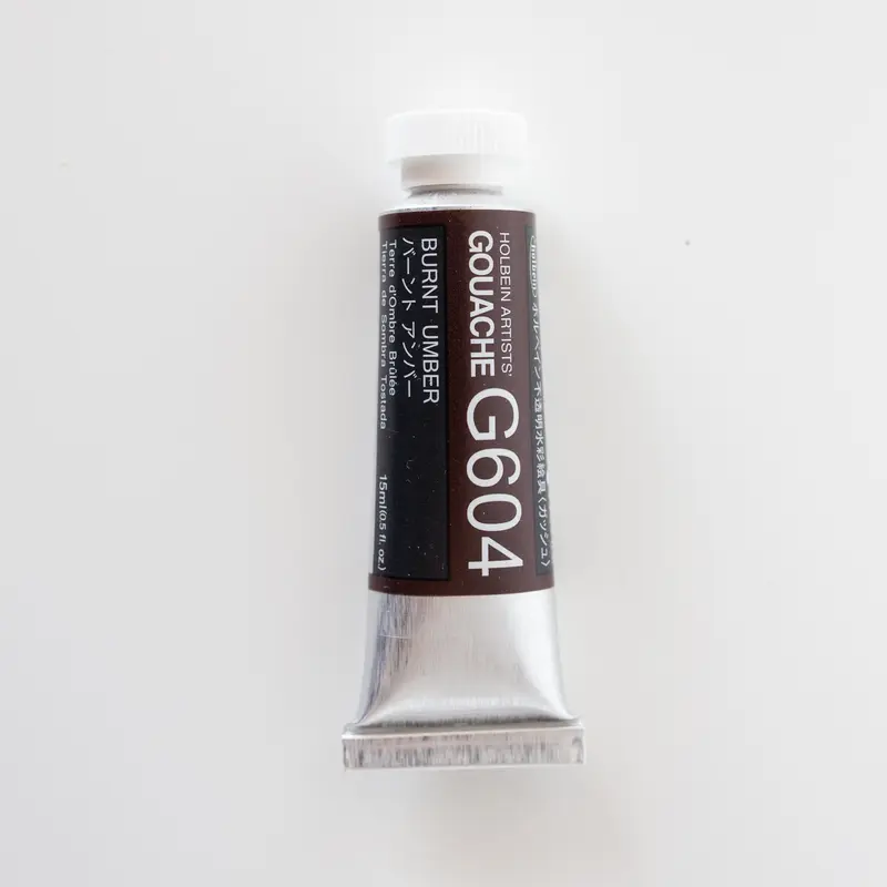 Holbein Artists' Gouache G604 'Burnt Umber' A
