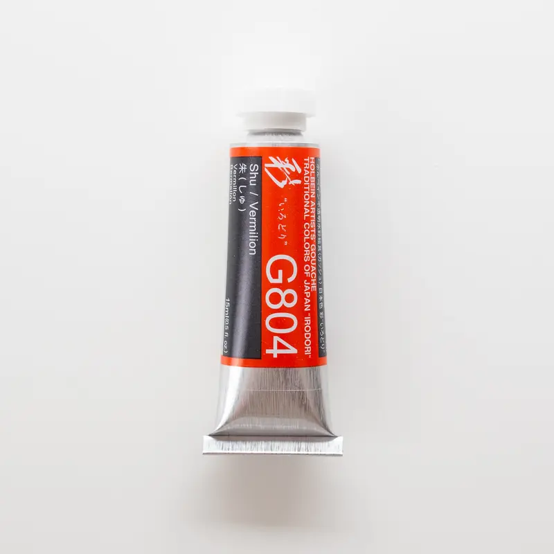 Holbein Artists' Gouache G804 'Shu / Vermilion' A