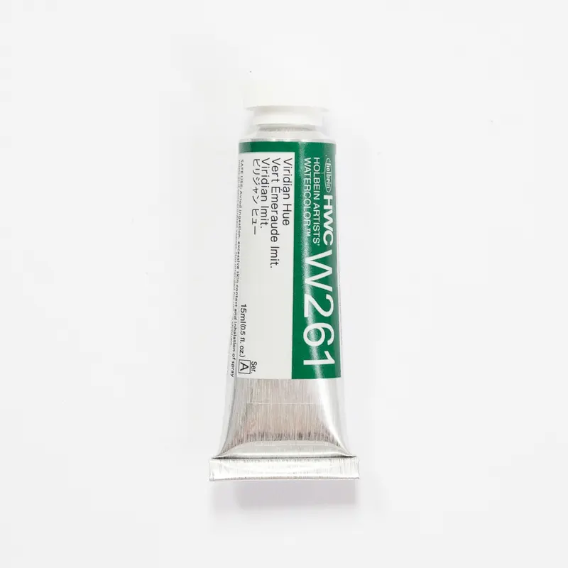 Holbein Artists' Watercolor 15ml W261 Viridian Hue A