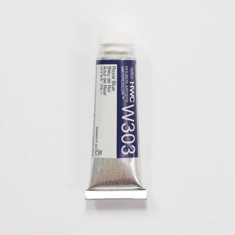 Holbein Artists' Watercolor 15ml W303 Royal Blue C