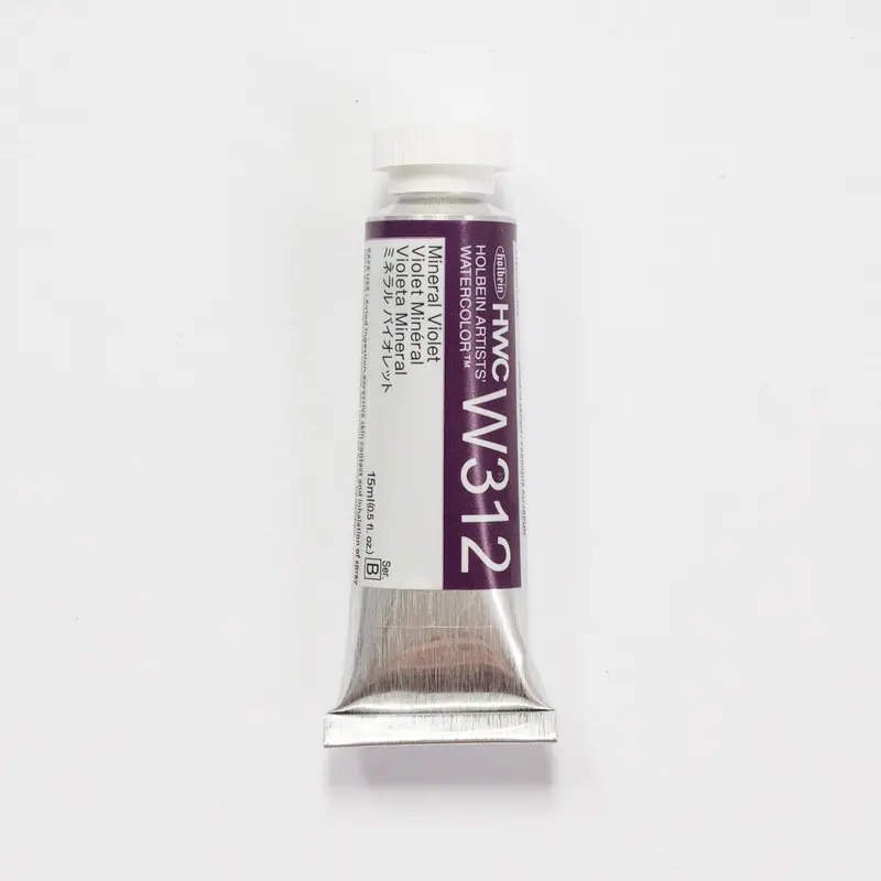 Holbein Artists' Watercolor 15ml W312 Mineral Violet B