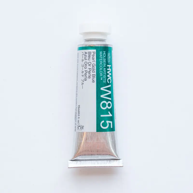 Holbein Artists' Watercolor 15ml W815 'Pearl Gold Blue' C