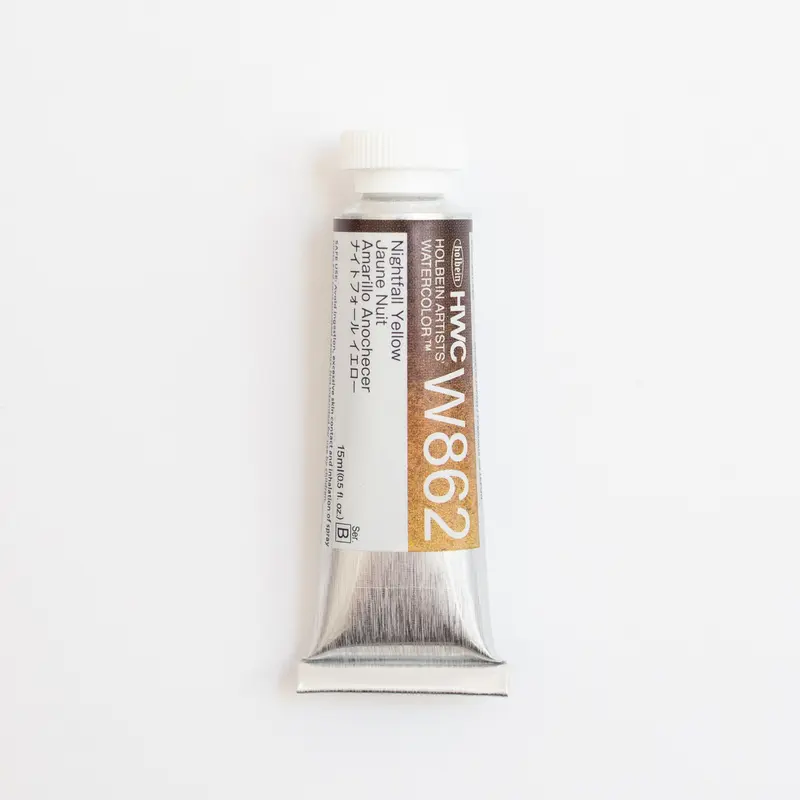 Holbein Artists' Watercolor 15ml W862Nightfall Yellow B 15ml