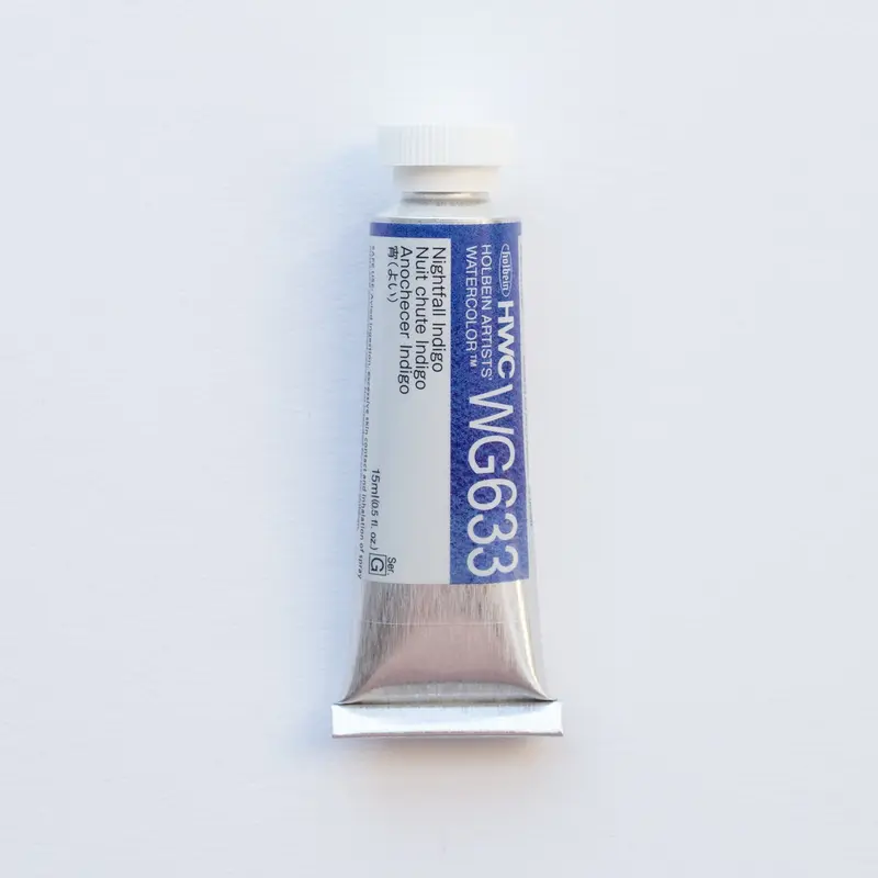 Holbein Artists' Watercolor 15ml WG633 Nightfall Indigo G