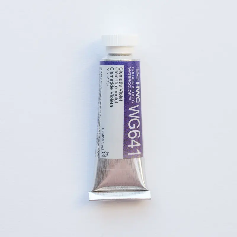 Holbein Artists' Watercolor 15ml WG641 Clematis Violet G