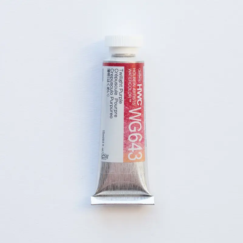 Holbein Artists' Watercolor 15ml WG643 Twilight Purple G