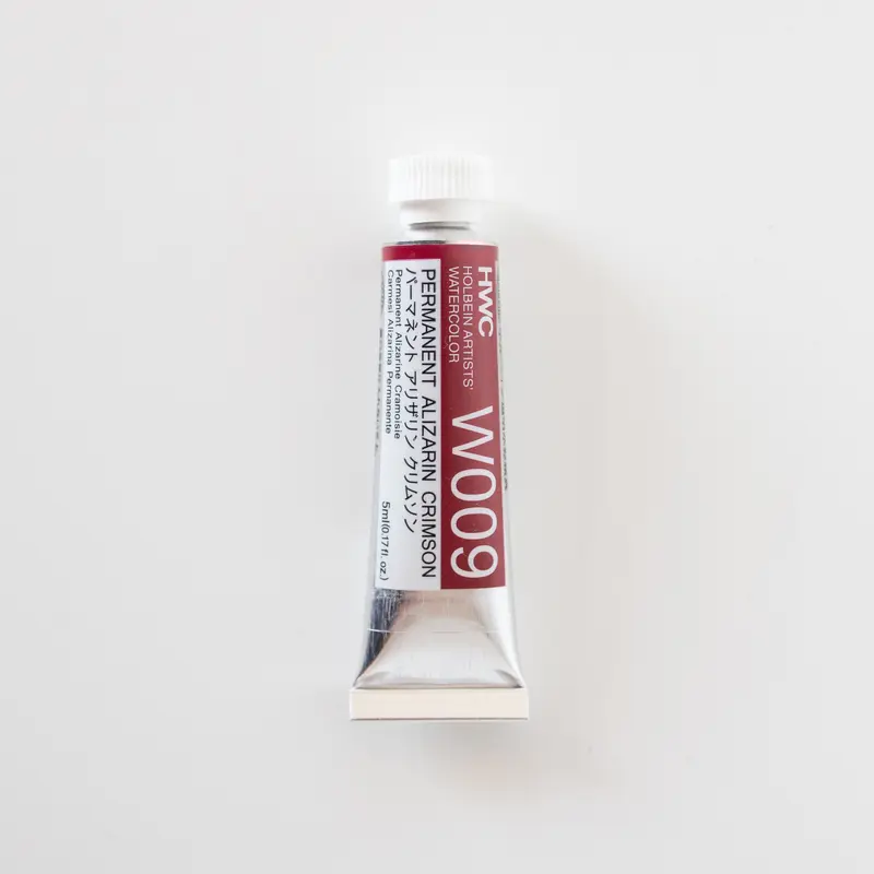 Holbein Artists' Watercolor 5ml W009 'Perm. Alizarin Crimson' C