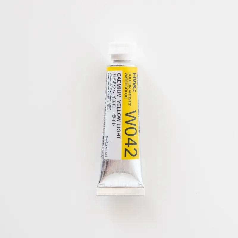 Holbein Artists' Watercolor 5ml W042 'Cadmium Yellow Light' C
