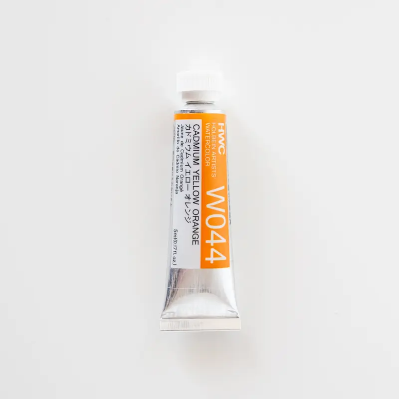 Holbein Artists' Watercolor 5ml W044 'Cadmium Yellow Orange' C