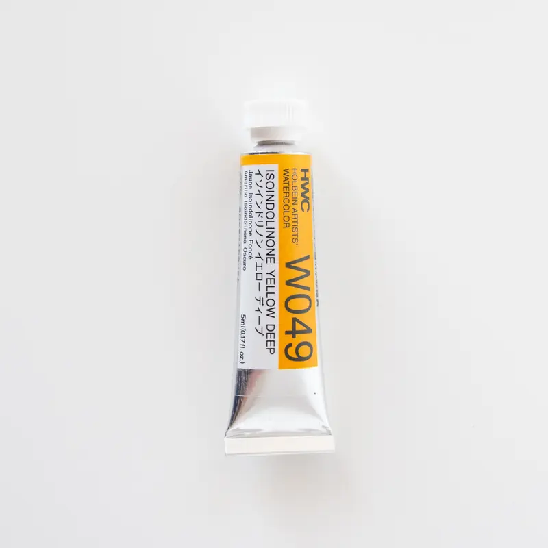 Holbein Artists' Watercolor 5ml W049 'Isoindo. Yel. Deep' C