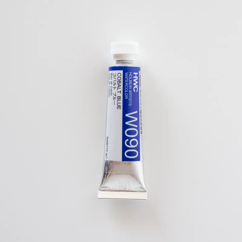 Holbein Artists' Watercolor 5ml W090 'Cobalt Blue' D
