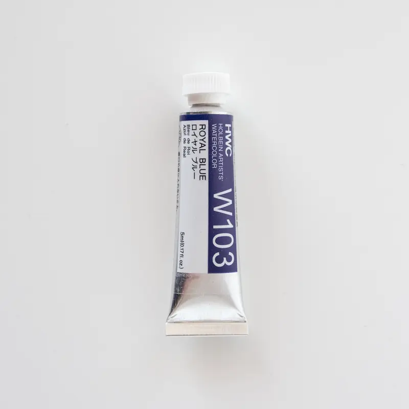 Holbein Artists' Watercolor 5ml W103 'Royal Blue' C